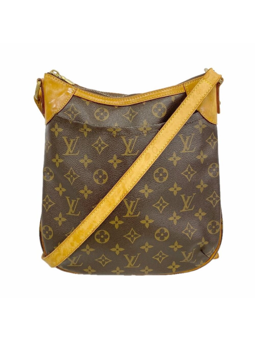 Louis Vuitton Shoulder Bag Monogram Odeon PM Brown